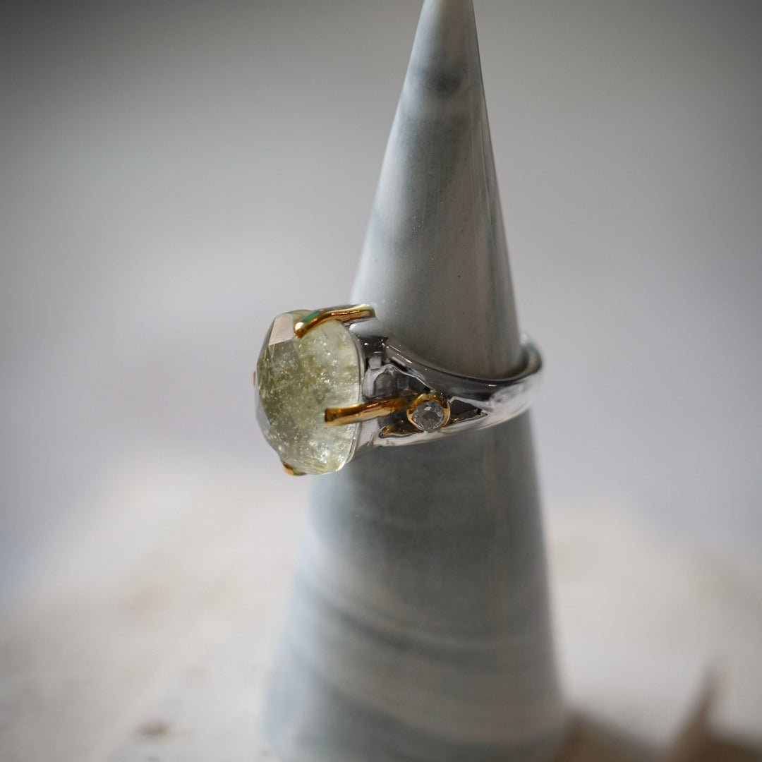 Gold Tektite Lumina Ring