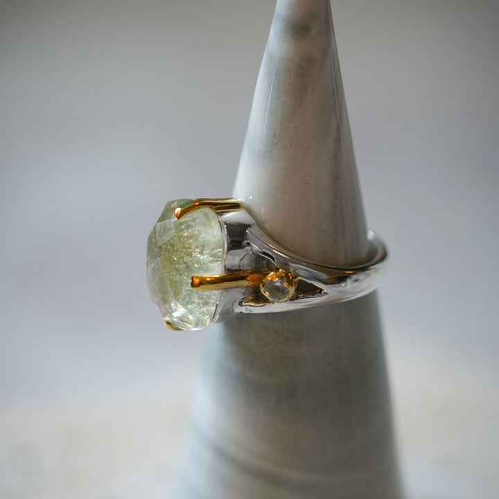 Gold Tektite Lumina Ring